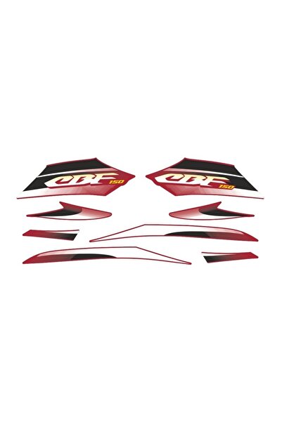 Genel Markalar Motosiklet Sticker Seti Gogo Desing Honda Cbf 150 2007-2017