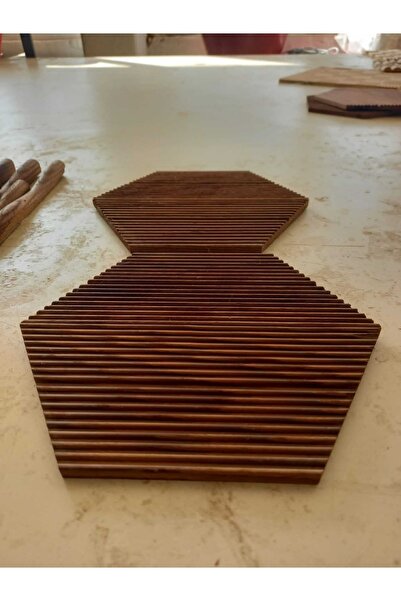 art dekor 3 Boyutlu Masif Ahşap Karo Art 362