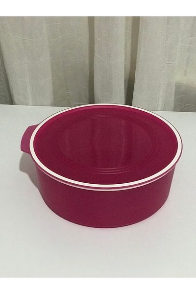 Tupperware Waterproof Fuchsia Round