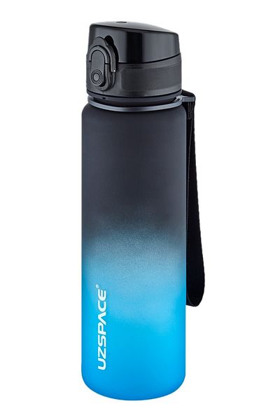 Uzspace 500ml Double Color Motivational Bottle Softtouch Ff Collection Tritan Water Bottle