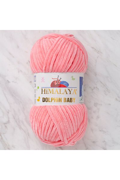 Himalaya Dolphin Baby Ροζ Βελούδο Μωρού Ίνα - 80346