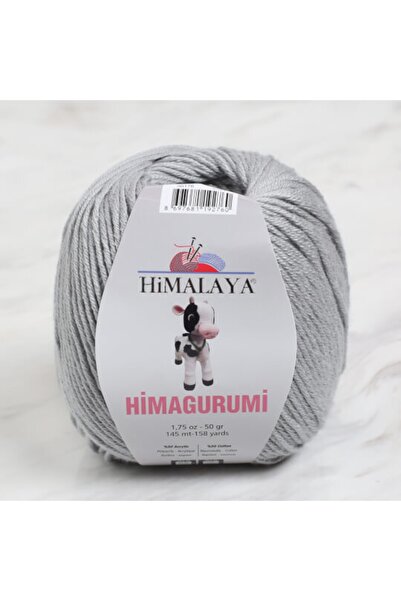 Himalaya خيط الحياكة اليدوية Himagurumi Gray 50 Gr - 30176
