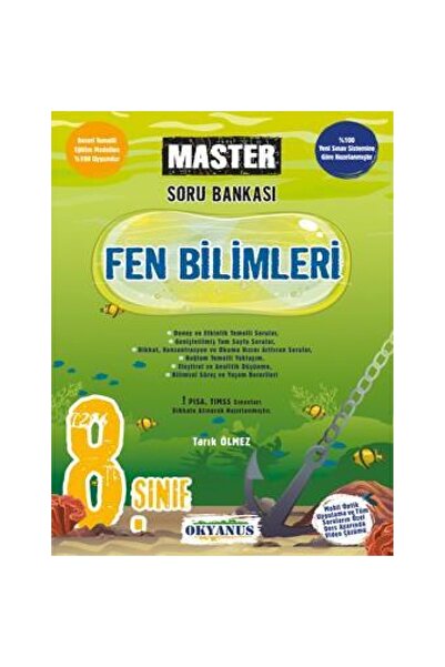 Okyanus Yayınları 8. Sınıf Master Fen Bilimleri Soru Bankası