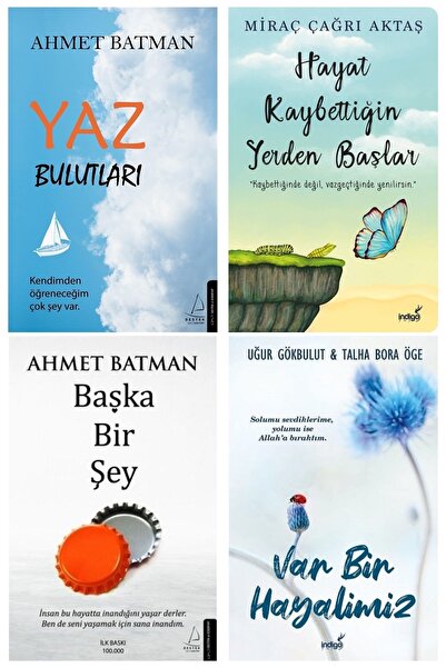 Destek Yayınları Yaz Bulutları Ahmet Batman Hayat Kaybettiğin Yerden Başlar V...