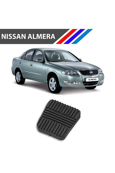 ZETOTO Nissan Primera Clutch and Brake Pedal Rubber Set of 2