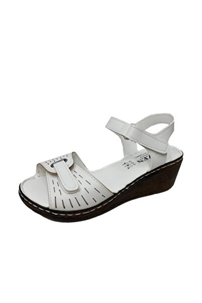 Ayzen 311 Deri Trend Fashıon Kadın Sandalet