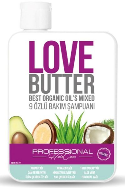 LOVE BUTTER Premium 9 Essence Hair Care Shampoo - 150 ml Complete Nourishing