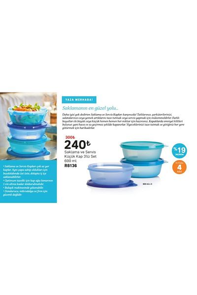 Tupperware Şekerpare - قطع مريح