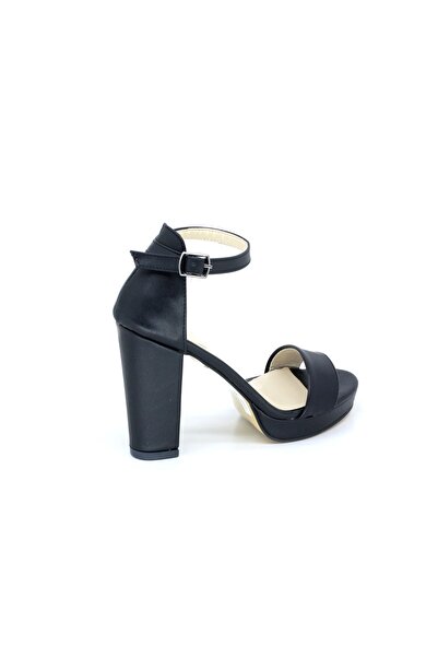 PUNTO 325021 Kalın Topuk Bantlı Ayakkabı