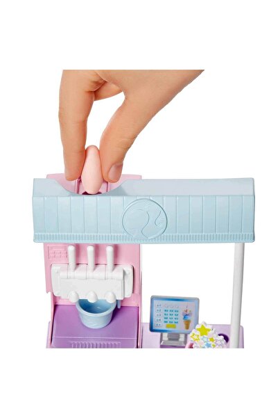 mattel Hcn46 Barbie Dondurma Dükkanı Oyun Seti