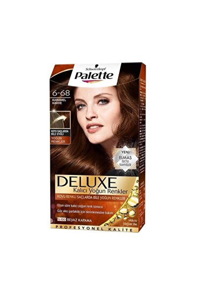 Palette Deluxe Saç Boyası 6.68 Karamel Kahve X 3 Adet
