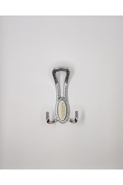 SEÇİL Metal Askı Şık Portmanto Askılık Dolap Mobilya Vestiyer Duvar Askısı Krom Renk