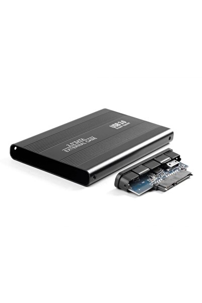 aogo Usb 3.0 Sata 2.5 Harddisk Kutusu + Kılıf Metal Harici Disk Kutusu