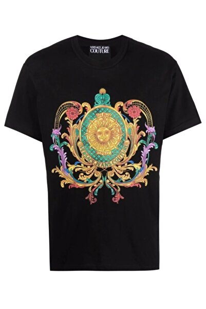 VERSACE JEANS COUTURE Barok Baskı T-shirt
