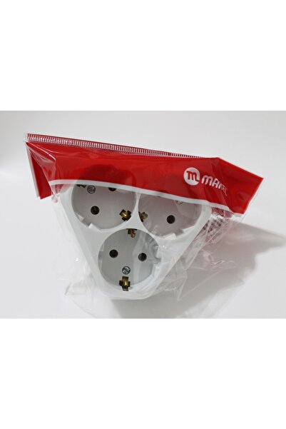 MAKEL Üçlü Topraklı Golyat Üçgen Tip Priz