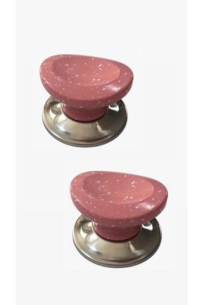 Doğuş Mutfak 2 Pieces Pot Pan Top Pink