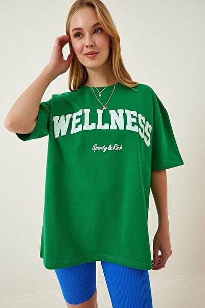 Machetta Μπλουζάκι μεγάλου μεγέθους Wellness Sporty & Rich Printed Oversize