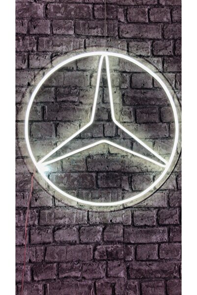 URS DESİGN Neon Led Mercedes Logo