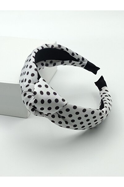 AXE SPORTSWEAR Γυναικεία κορδέλα με πουά με κορώνα