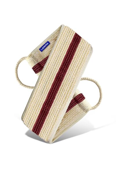 lamina Banyo Sırt 70 Cm Uzun Hamam Lifi Kırmızı