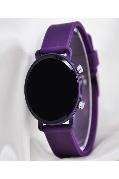 RoseRoi Silicone Strap Watch Led Display Unisex Young Children Adult Wristwatch