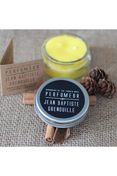 Jean Baptiste Grenouille 50ml Jbg Amber Ve Oud Kokulu Dekoratif Sarı Mum Deep...