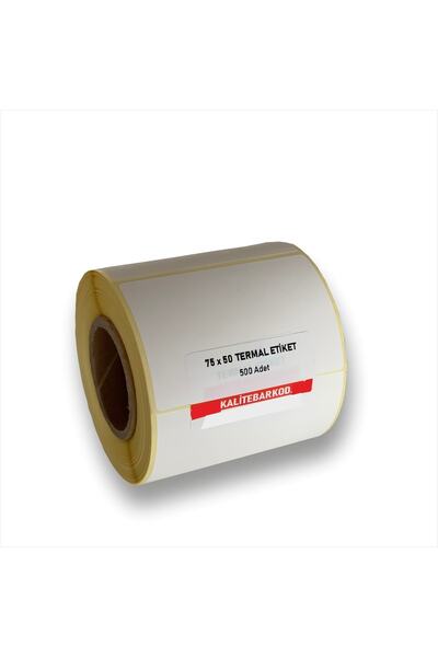 Kalite Barkod Etichetă termică 75x50 |   Etichetă cu cod de bare rulou