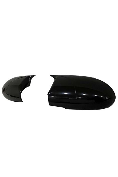 HasAkman Hyundai Accent Era Batman Yarasa Ayna Kapağı Piano Black 2005 2006 2...
