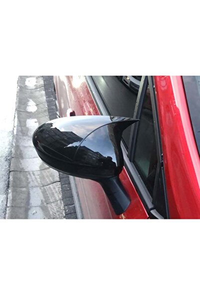 HasAkman Clio Mk5 Batman Yarasa Ayna Kapağı Piano Black 2019 Sonrası