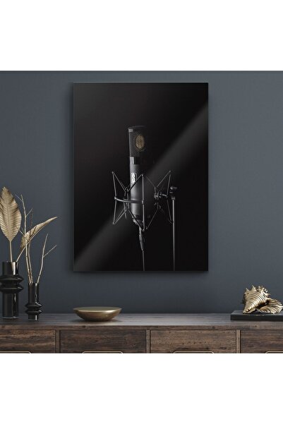 Decovetro Glass Table Microphone