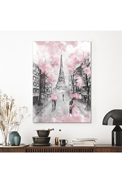 Decovetro Oil Painting on Glass Paris Eiffel