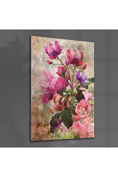 Decovetro Pictură în ulei pe sticlă Trandafiri