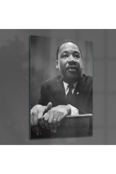 Decovetro Tablou din sticlă Martin Luther King