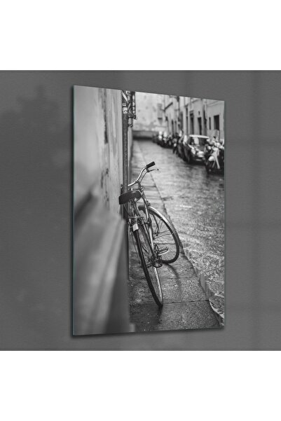 Decovetro Γυάλινο Τραπέζι Vintage City Bycle