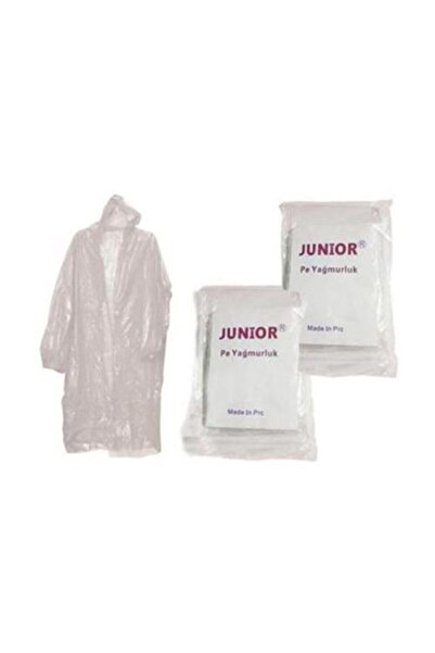 Junior Raincoat 10 Pack Junior Pe Disposable