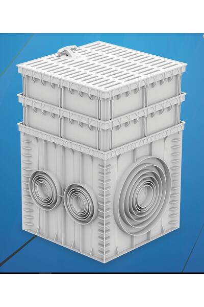 LUX WARES 50x50 Plastic Modular Menhol Riser