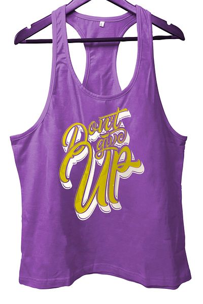 TOP GLORY Dontgiveup2 Fitness Gym Tank Top Athlete