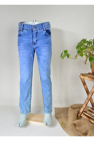 KİDSPİTİRCİK Pantaloni albaștri Jean pentru băiat