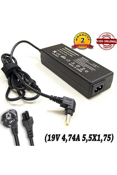 COMPAXE Cla-446 Acer 19 Volt 4.74 Amper 5.5mm X 1.7mm Notebook Adaptör