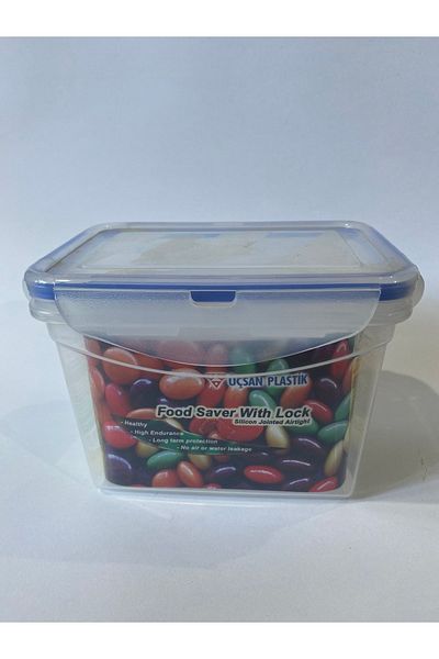 Üçsan Plastic 0.45l Lockable Leak Proof Storage Container