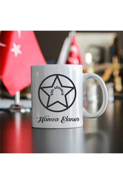 sıradışıhediyem Pöh Mug Cup Jöh Mug Cup Flag Mug Cup