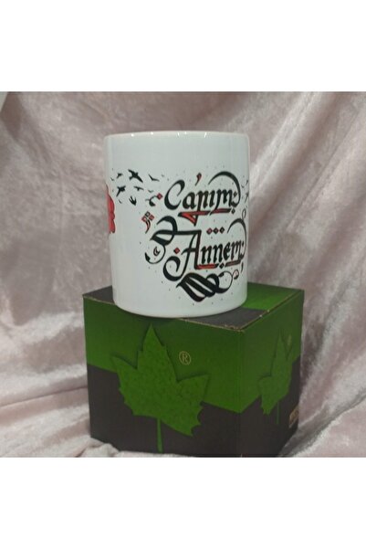 sıradışıhediyem كوب عيد الأم بالخط