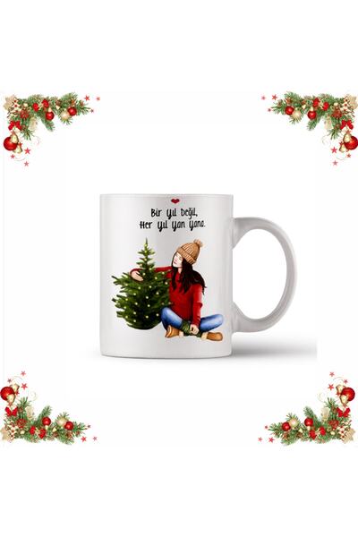 sıradışıhediyem كأس القدح السنة الجديدة سنة جديدة سعيدة