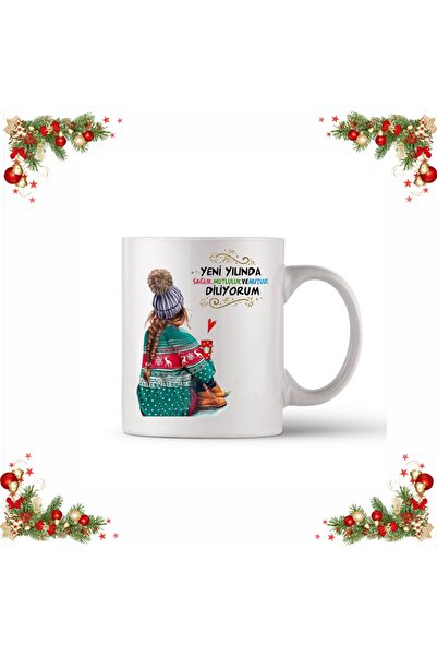 sıradışıhediyem كأس القدح السنة الجديدة سنة جديدة سعيدة