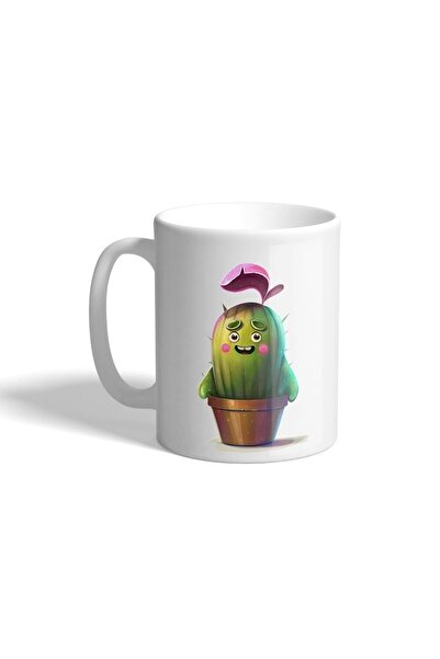 sıradışıhediyem كوب بطبعة صبار