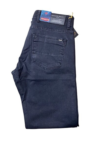 DENNYS Erkek Likralı Kot Pantolon Siyah