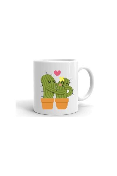sıradışıhediyem Cactus Printed Mug