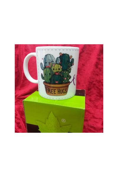 sıradışıhediyem Cactus Printed Mug