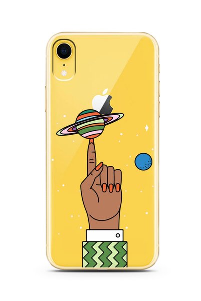 Spoyi iPhone Xr Jupiter Design Super Transparent Phone Case