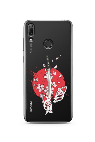 Spoyi Huawei Y7 2019 Super Transparent Phone Case with Cut Face Design